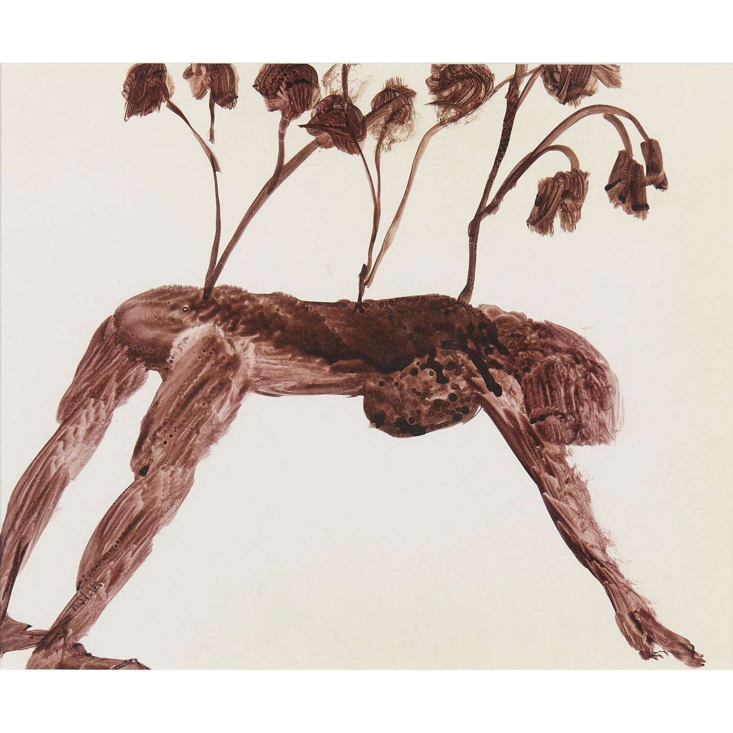 Sidney Nolan | Mrs Fraser with Trees 1966 (1966) | MutualArt