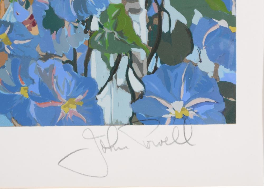 Artwork by John Powell, DAYS GONE BY, Made of Serigraph