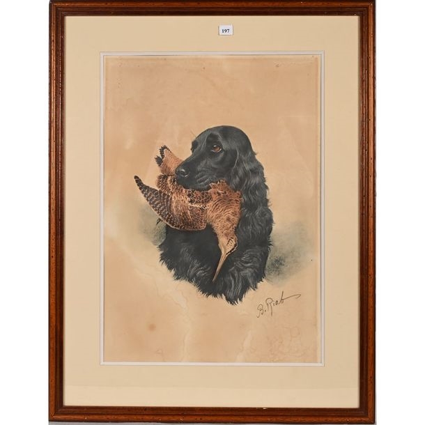 Boris Riab | Chien à la bécasse | MutualArt