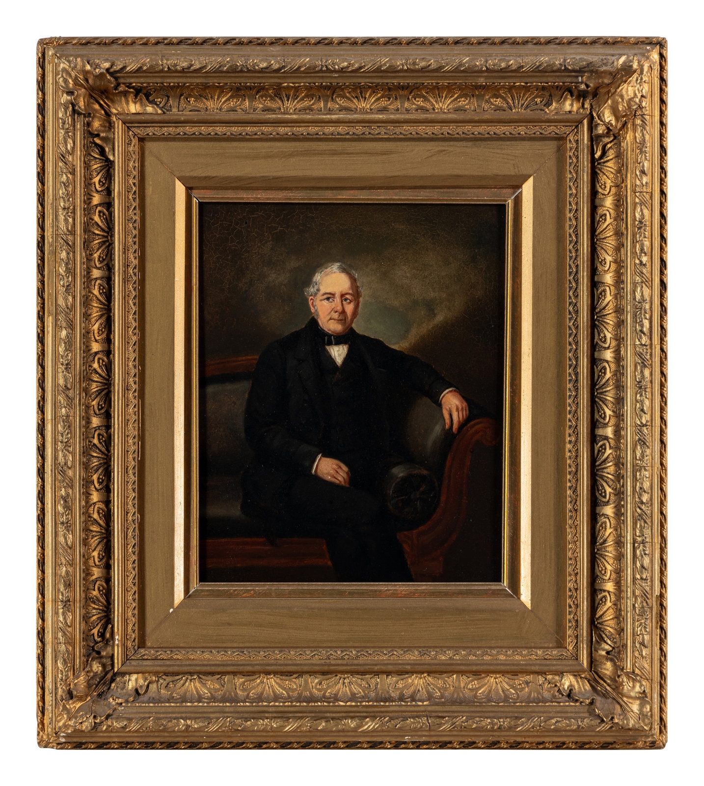 Portrait of a Seated Gentleman by American School, 19th Century