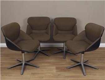 4 chaises, modèle 190, 1979 - Hans Nick Roericht