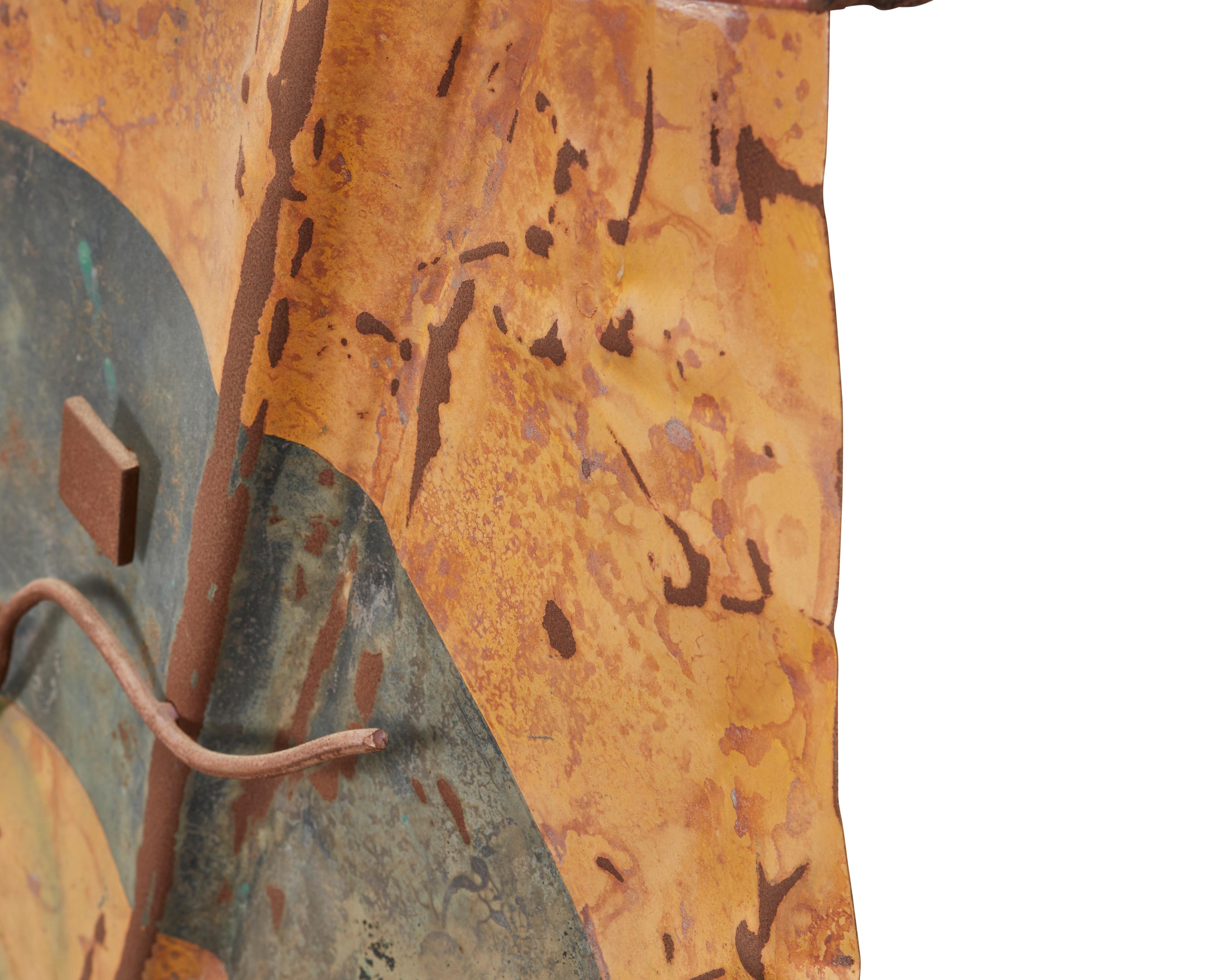 Artwork by Delos Van Earl, "Banana Republic,", Made of Metal and paint