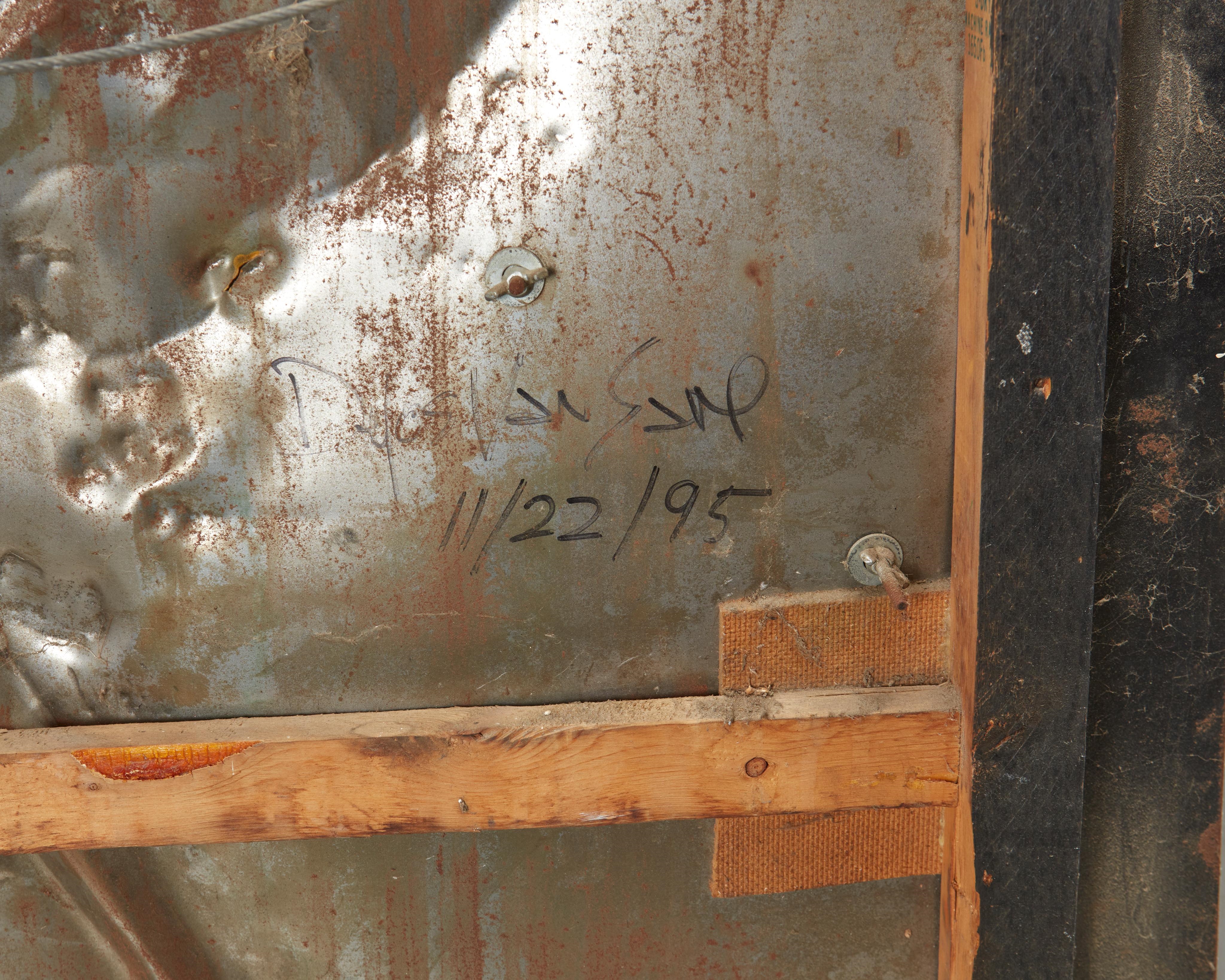 Artwork by Delos Van Earl, "Banana Republic,", Made of Metal and paint