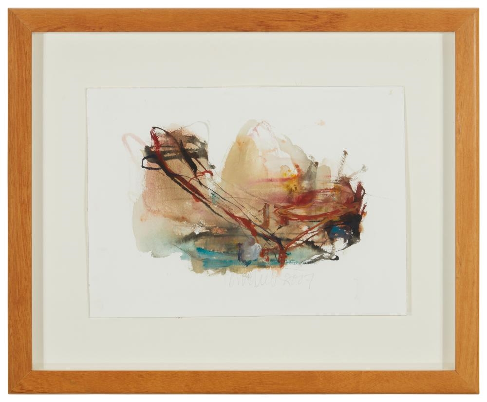 Artwork by Tom Lieber, Two works:, Made of Watercolor on paper