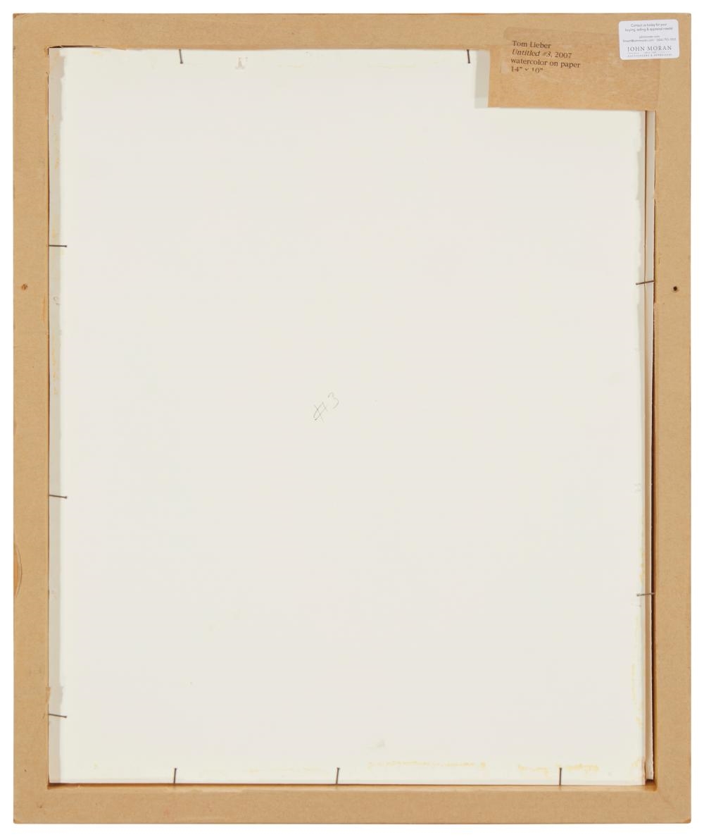 Artwork by Tom Lieber, Two works:, Made of Watercolor on paper