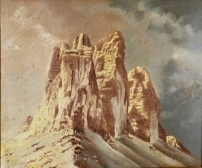 Drei Zinnen in den Dolomiten by Walter J. Boschan