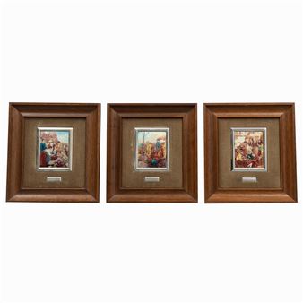 Escenas costumbristas - Car­los So­brino Buhi­gas