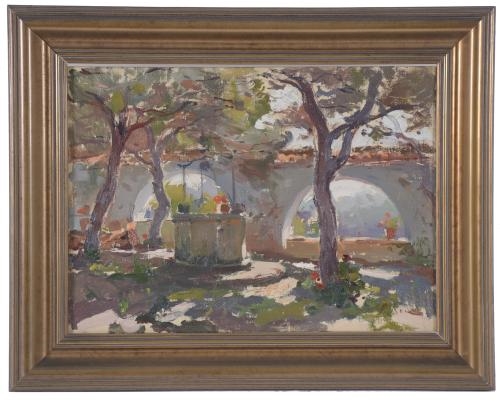 Raimon Roca Ricart | COURTYARD WITH ARCADES | MutualArt