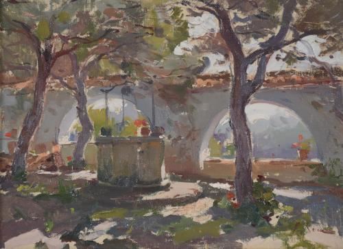 Raimon Roca Ricart | COURTYARD WITH ARCADES | MutualArt