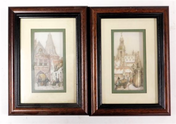 Anton Franciscus‏ Pieck | A group of John Ellam decoupage living