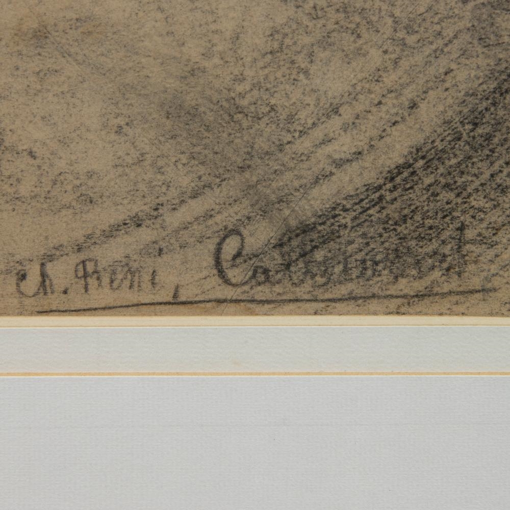 Charles-René Callewaert | drawing Reclining nude | MutualArt