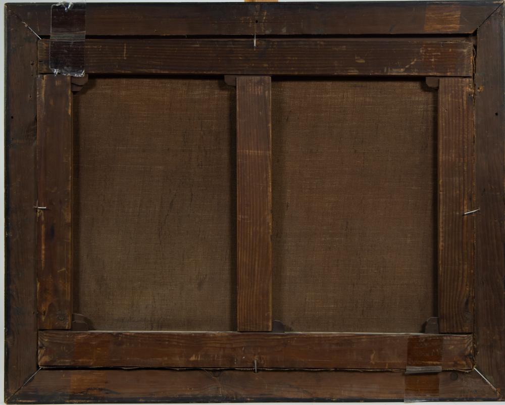 Artwork by Pierre-Paul Hunin, oil on canvas Le révolution dans l'école, Made of oil on canvas