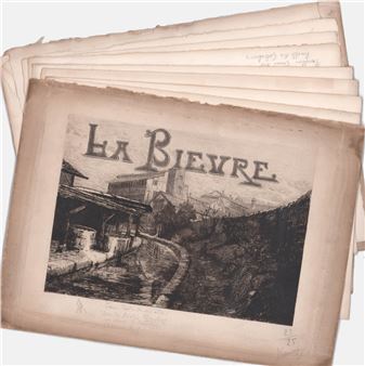 Demazy (7) Antique Etchings S/N La Bievre - Gaston Demazy