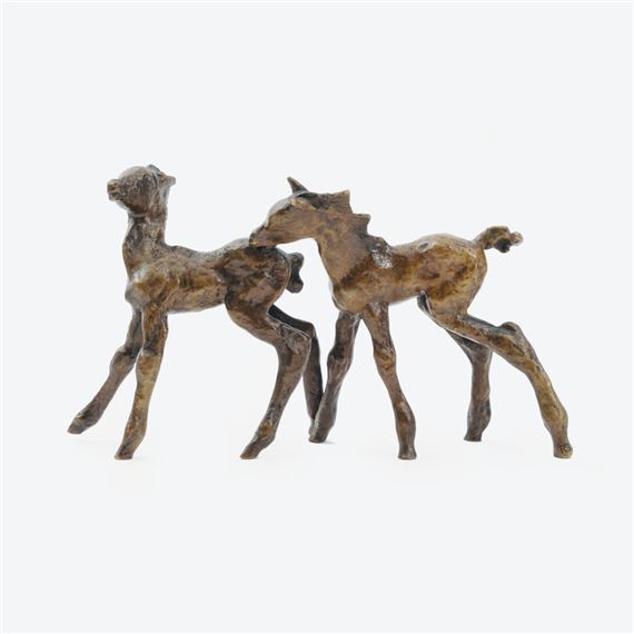 A Pair of Foals by Renee Sintenis, 1934