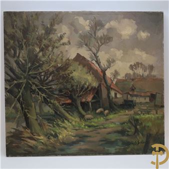 Hoevezicht in Vlaanderen - Scheers Raf