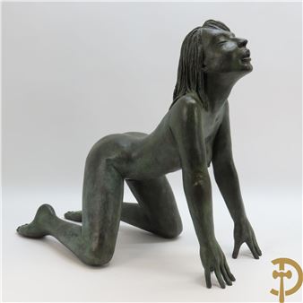 Sitting naked lady - Spriet E