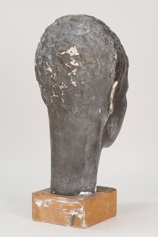 Jason Seley | Jason Seley Plaster Head Sculpture (1946) | MutualArt