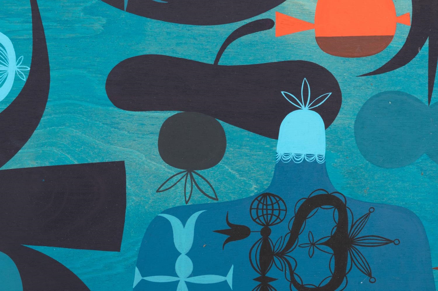 Artwork by Tim Biskup, TIM BISKUP 'UNTITLED' ACRYLIC ON BOARD, Made of acrylic on board