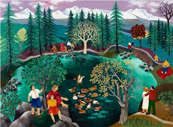 Sunday by the Lake, 1987 - Johanna Hildebrandt