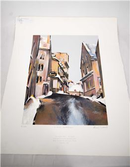 Vieux Quebec - Léonard Simard