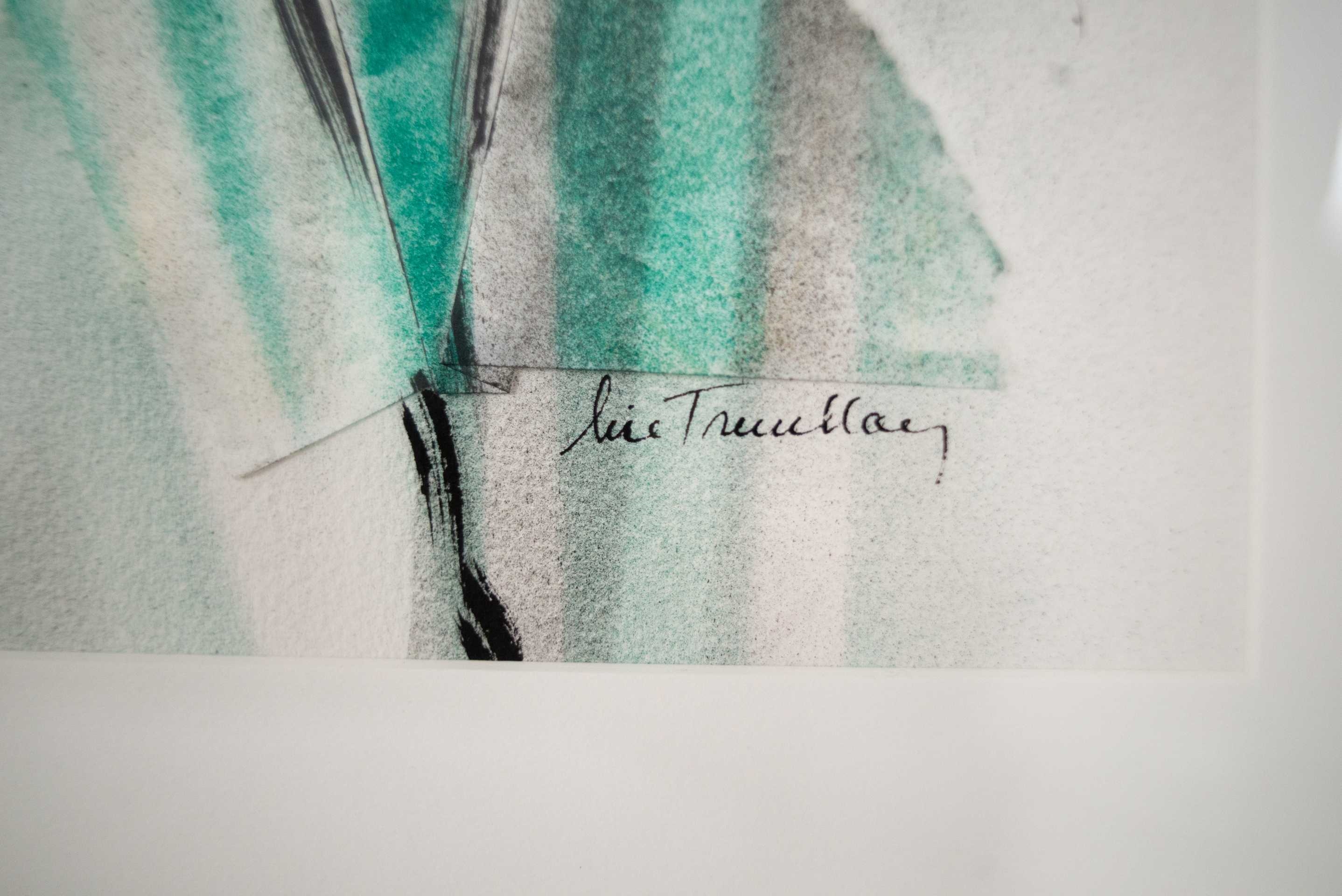 Artwork by Lise Tremblay, Effervescence, Made of Mixed media on paper