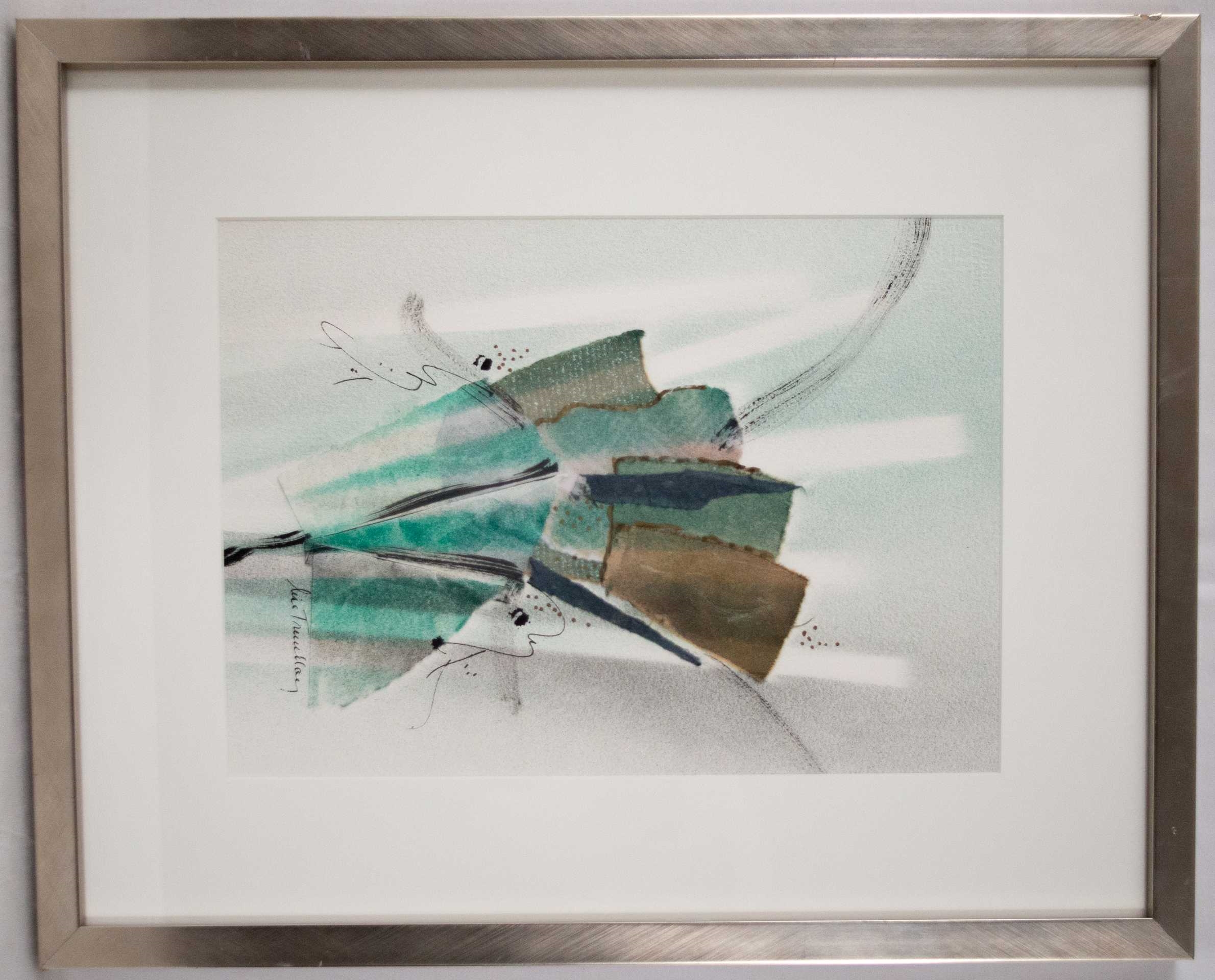 Artwork by Lise Tremblay, Effervescence, Made of Mixed media on paper