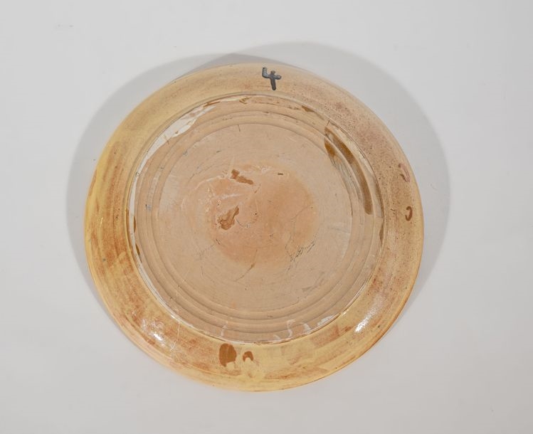 Albert Gleizes | MOLY-SABATA 1990's work Large dish Glazed... - Lot 4 ...