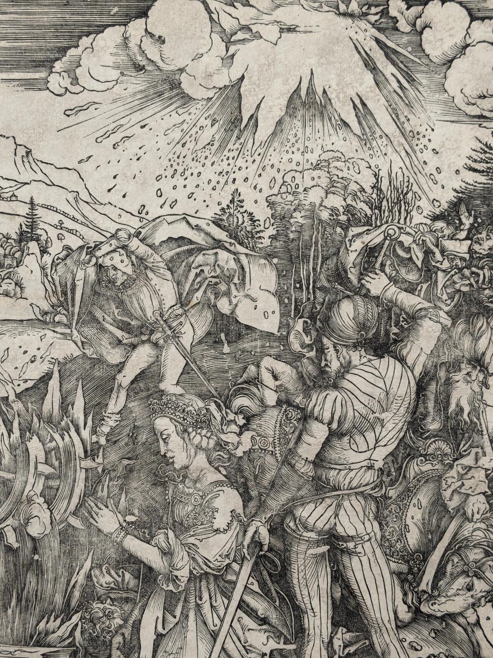 Albrecht Dürer | The Martyrdom of St. Catherine | MutualArt