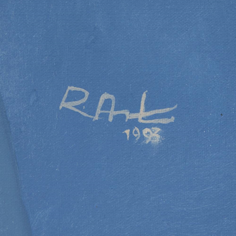 Raymond ART | Raymond ART (1919-1998), oil on canvas Genèse, signed and ...
