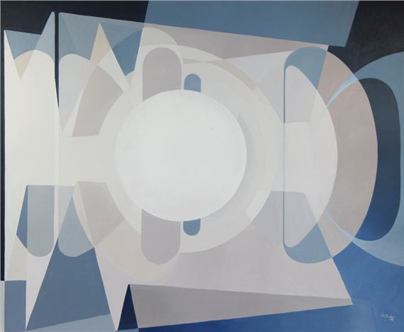 Raymond ART | Raymond ART (1919-1998), oil on canvas Genèse, signed and ...