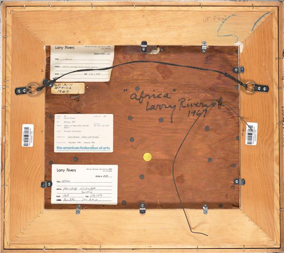Larry Rivers | Africa1967 (1967) | MutualArt