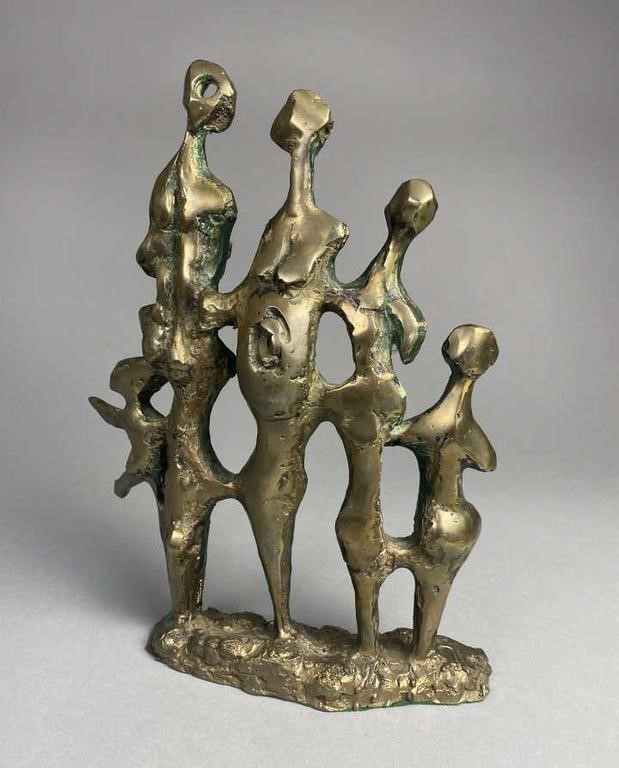 Artwork by M. Pamela Stump, M. Pamela Stump Mid 20th Century Bronze, Made of bronze