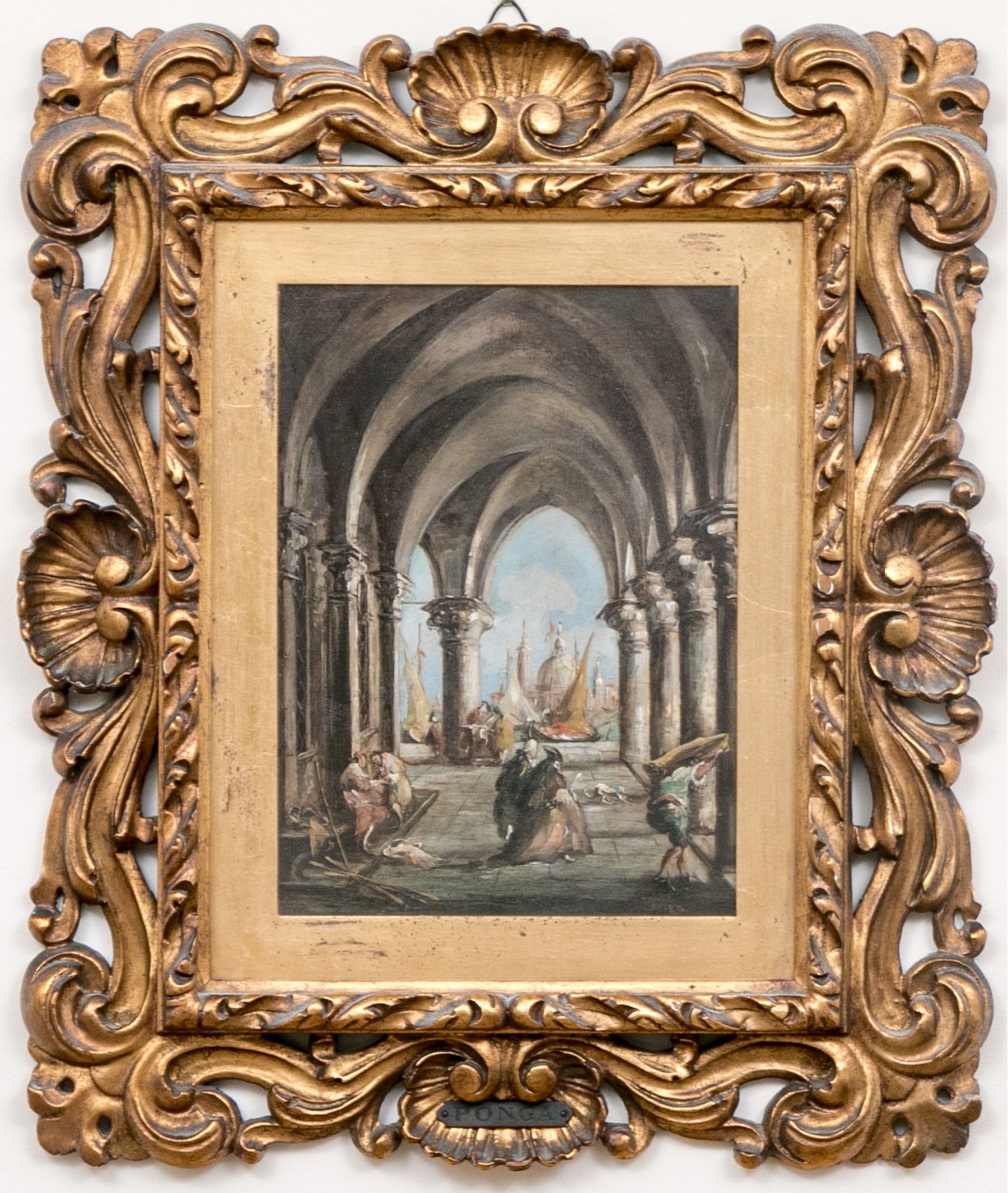 Giuseppe Ponga | Giuseppe Ponga (Italian, 1856 - 1925) Oil On Board ...