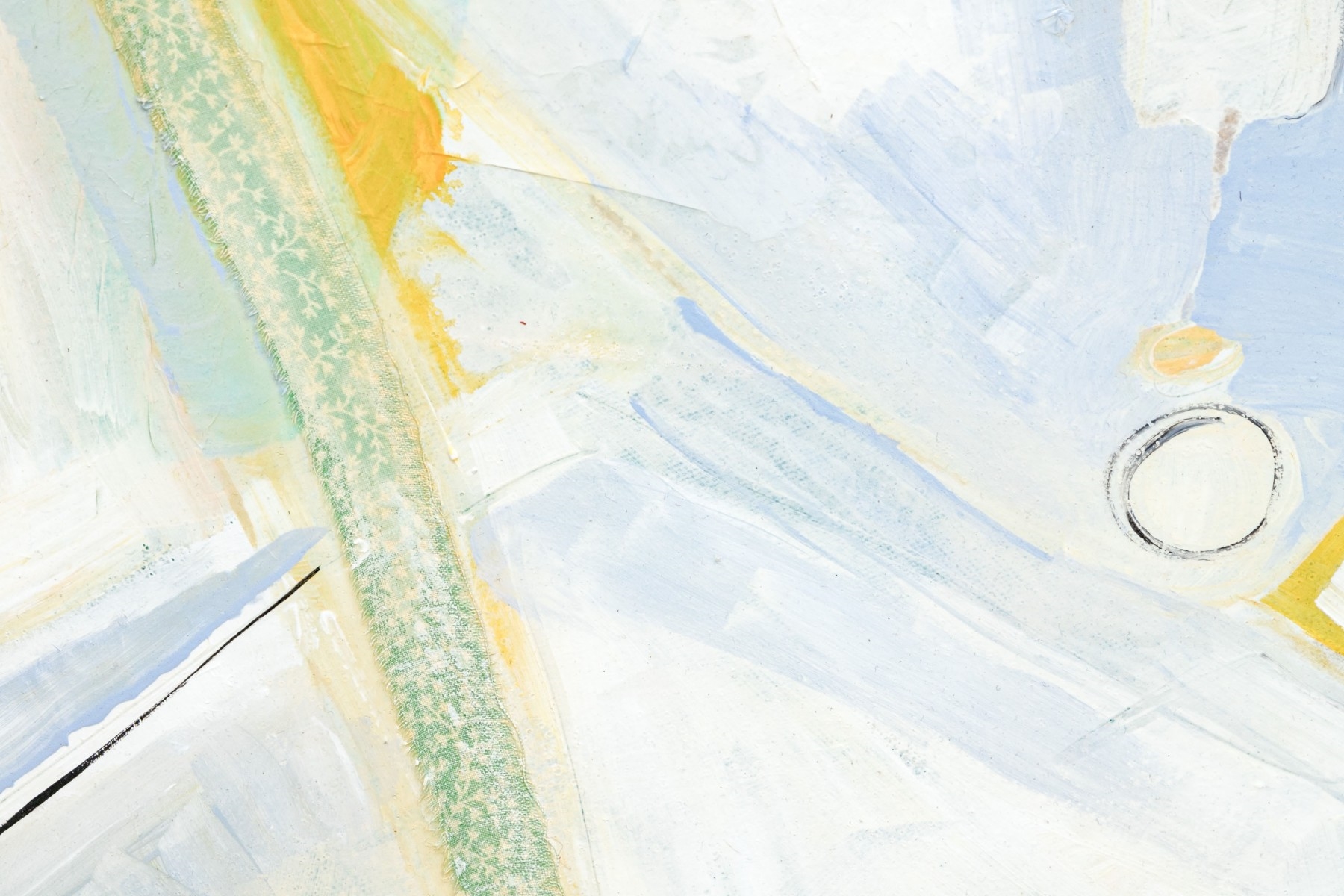 Artwork by Sarah Kiser, "Blue Woman", Made of oil on panel