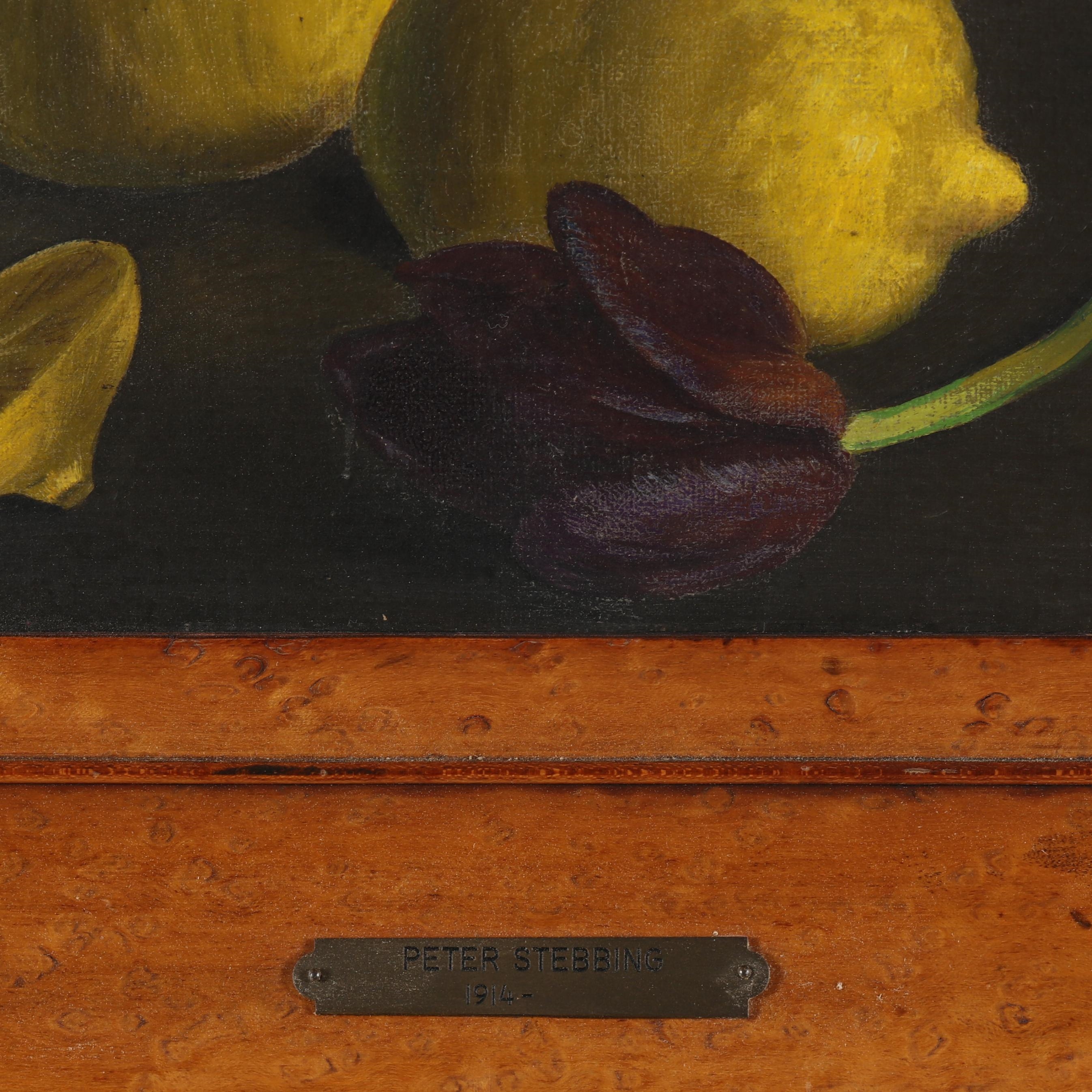 Artwork by Peter Stebbing, Still Life with Lobster, Made of Oil on canvas