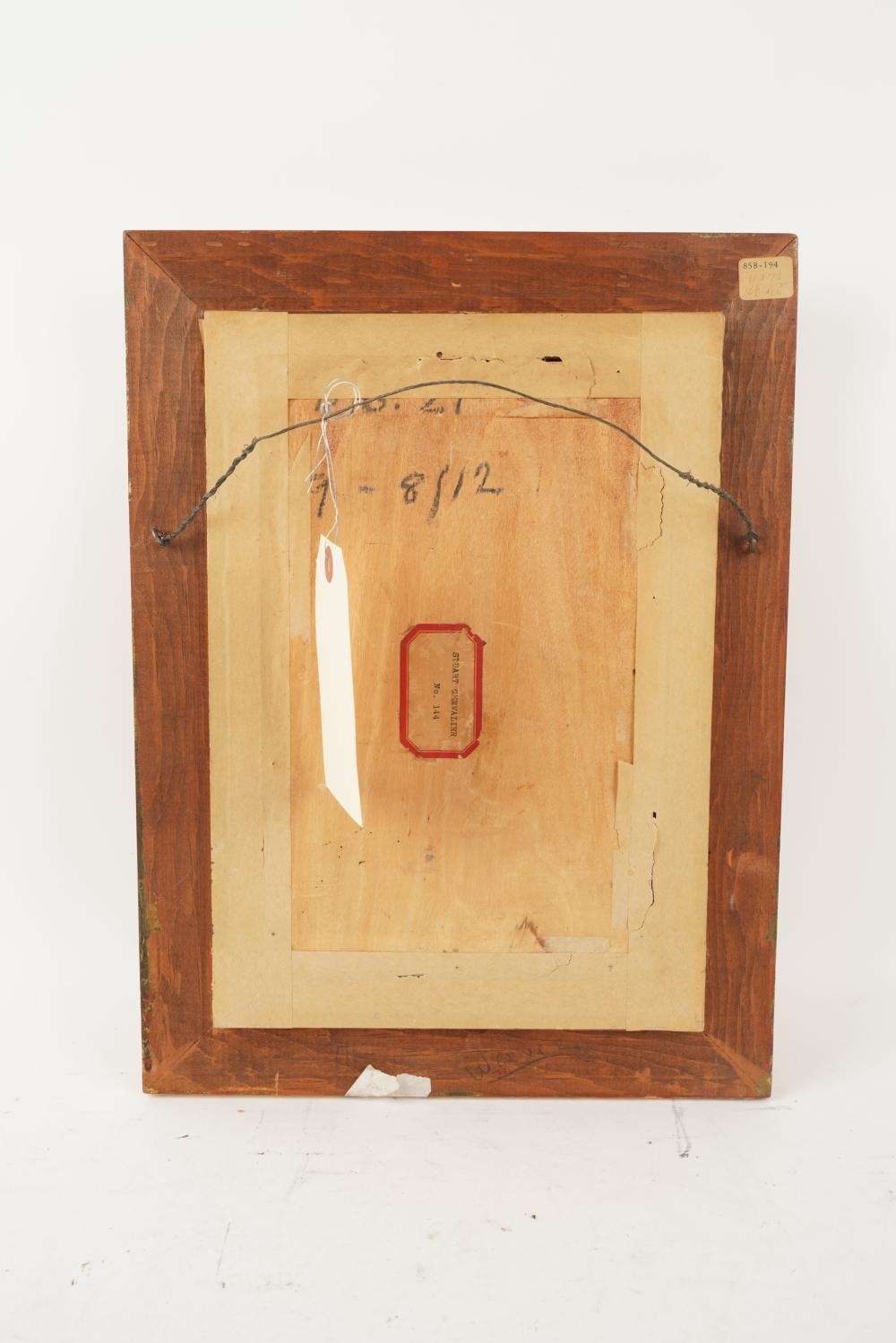 Artwork by Donatus Buongiorno, : At the Stable Door, Made of oil on board