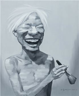 Self-portrait as A. Warhol (2006 - Mu Jun