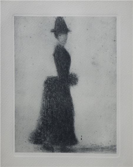 FEMME AU MANCHO by Georges Seurat, 1948
