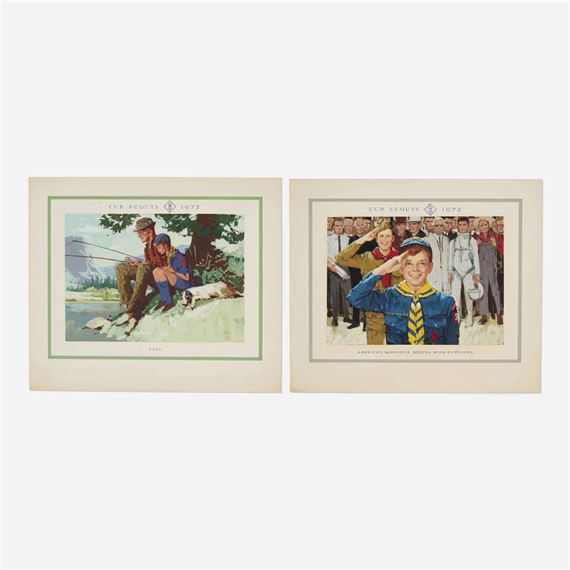 Joseph Csatari | Cub Scouts (two works (1972) | MutualArt