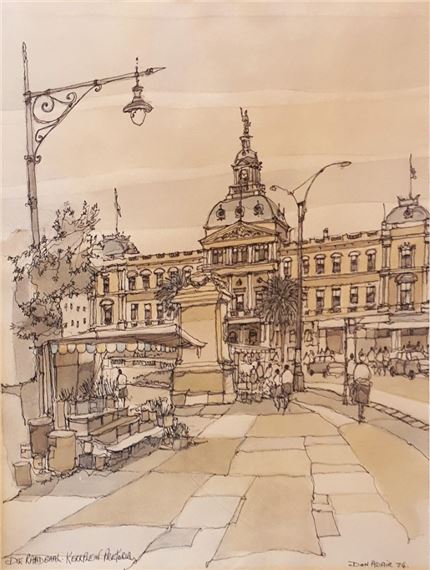 Die Raadsaal by Don Adair, 1974