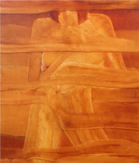 Oranje figuur by Gerard Voet