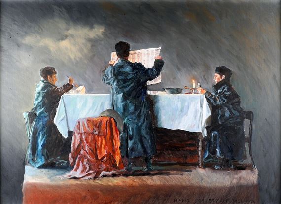 "Het voorafje" by Hans Leyerzapf, 1950