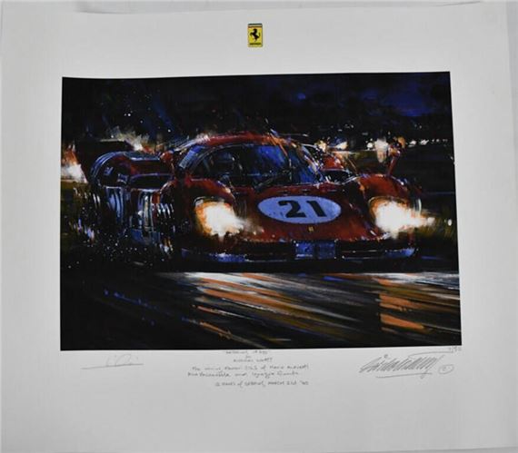 Nicholas Watts | Mario Andretti Sebring 1970 Print Nicholas Watts (1970 ...