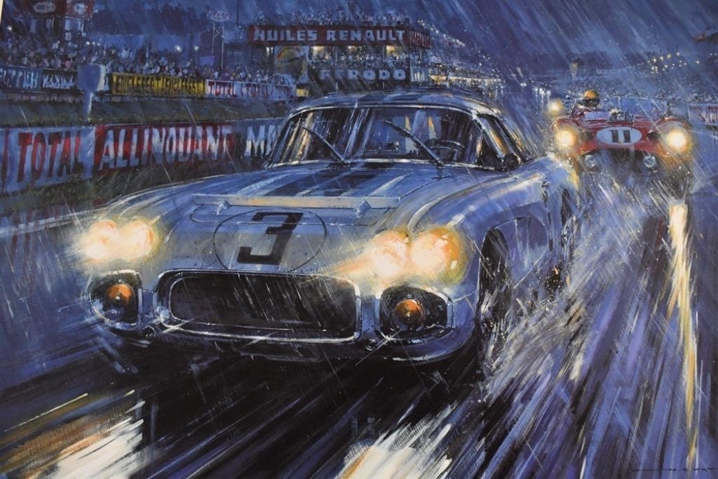 Nicholas Watts | American Thunder Le Mans 1960 Print Nicholas Watts ...