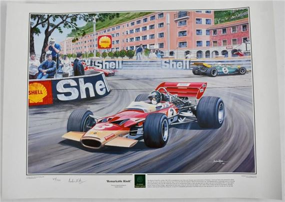 Andrew Kitson | Remarkable Rindt Print by Andrew Kitson | MutualArt