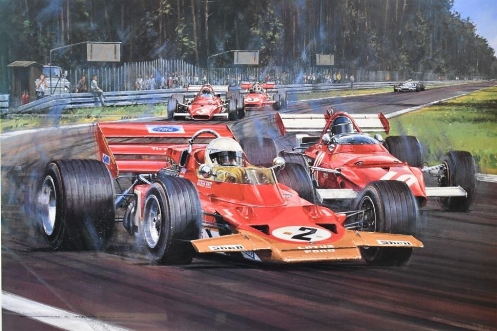 Nicholas Watts | Tribute to Jochen Rindt World Champion 1970 Print ...