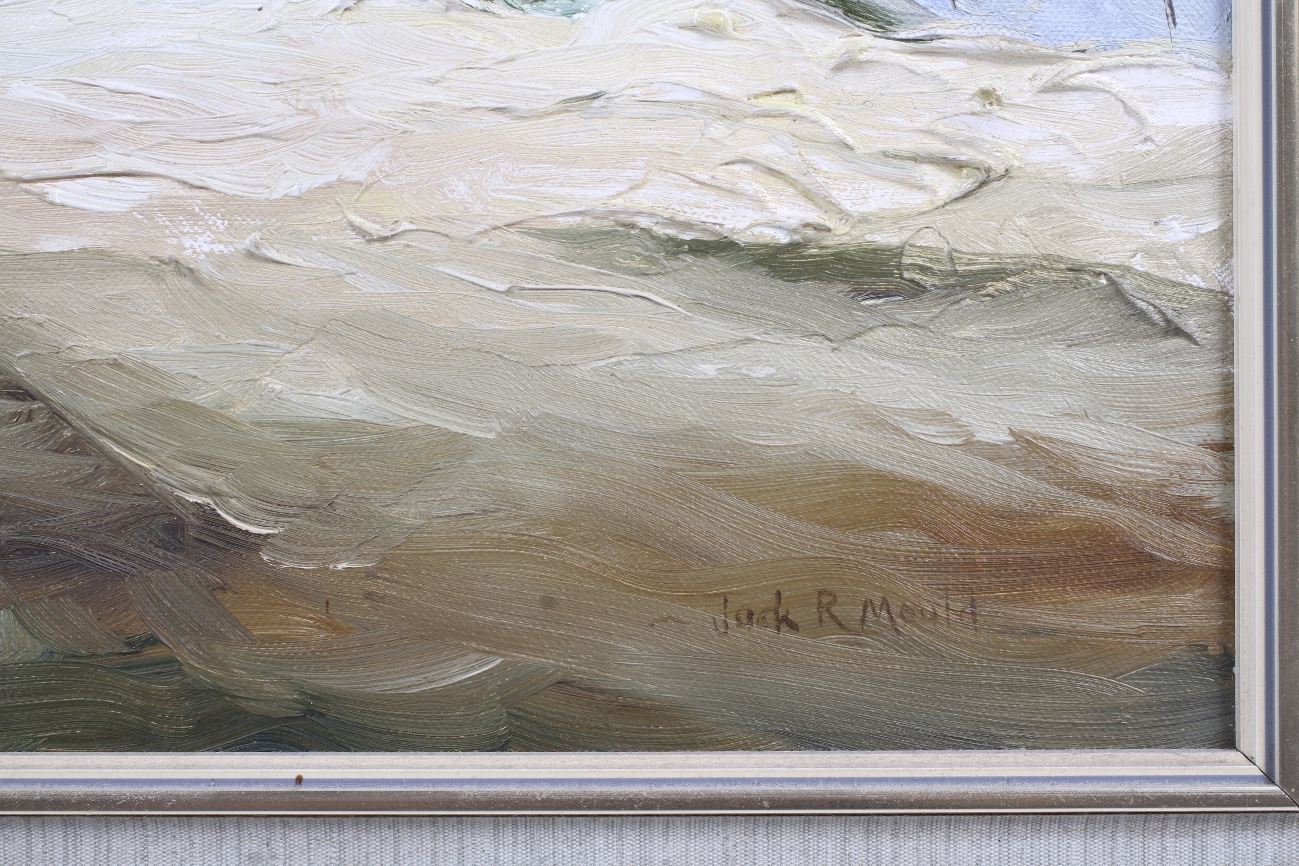 Jack Mould | Street scene Newlyn | MutualArt