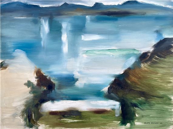 HELEN BROWN -Hauraki Gulf by Helen Brown, dated 1966