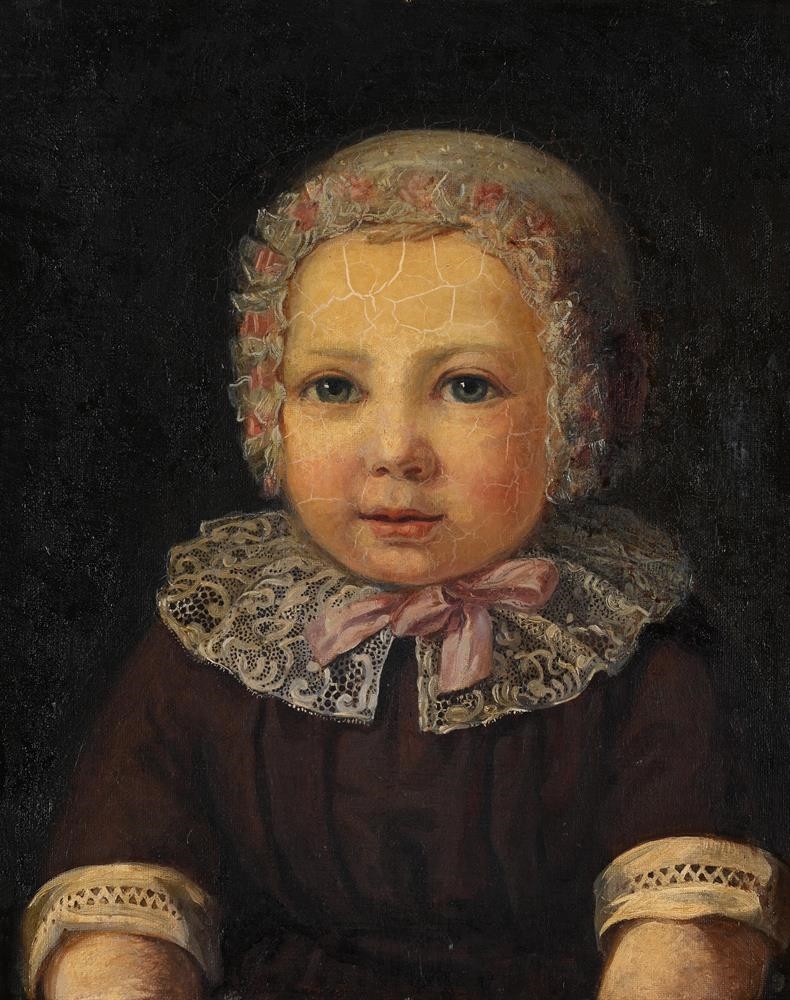 Artwork by Swedish School, 19th Century, A PAIR OF PORTRAITS OF AN OFFICER AND HIS WIFE, Made of Oil on canvas