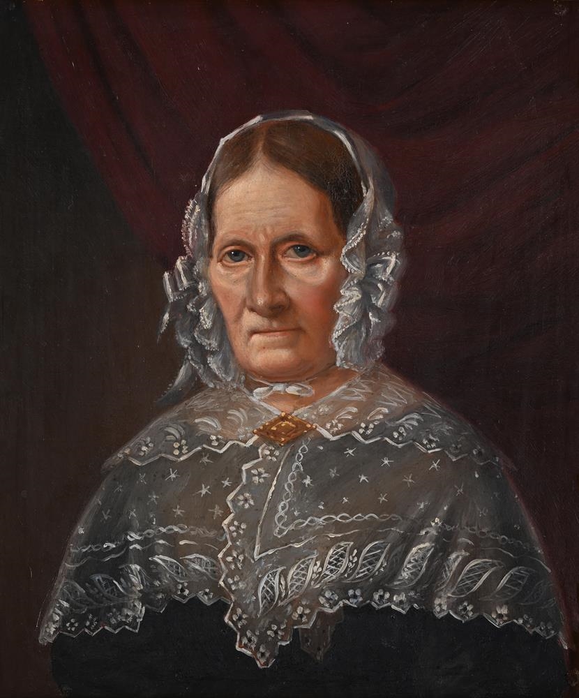 Artwork by Swedish School, 19th Century, A PAIR OF PORTRAITS OF AN OFFICER AND HIS WIFE, Made of Oil on canvas